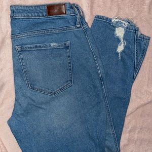 Hollister high rise mom jeans